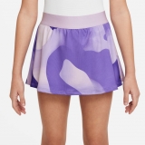 Dívčí  tenisová sukně Nike Court DriFit Victory Skirt DM7625-530 fialová