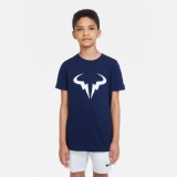 Dětské tričko Nike NikeCourt DriFit Rafa T-Shirt DM9187-451 modré