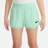 Dívčí kraťasy Nike Court DriFit Victory Shorts 2v1 DB5612-379