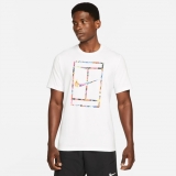 Tenisové tričko Nike NikeCourt T-Shirt DD8591-100 bílé