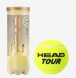 Tenisové míče Head Tour 3 ks v dóze  2023