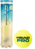 Tenisové míče Head PRO 4 ks v dóze 2023