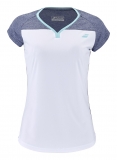 Dívčí tenisové tričko Babolat Cap Sleeves Top 3GTE011-1079 bílé