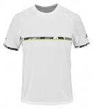 Pánské tričko Babolat Aero Crew Neck Tee 3MS23011-1000 bílé