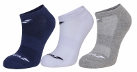 Dětské tenisové ponožky Babolat INVISIBLE 3 Pairs Pack Socks  5JA1461-1033