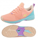 Dámská tenisová obuv Yonex POWER CUSHION SONICAGE 3 Clay pink/saxe