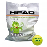 Dětské tenisové míče HEAD T.I.P. GREEN 72 ks