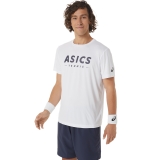 Tenisové tričko Asics Tennis Graphic Tee 2041A259-100 bílé