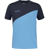Tenisové tričko Babolat DRIVE CREW NECK TEE MEN 2MS25011-4035 modré