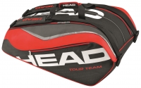 Tennistasche Head Tour Team 12R 283216 schwarz / rot Tennistasche Head Tour Team 12R 283216 schwarz / rot