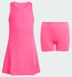 Dívčí tenisové šaty Adidas Club Tennis Climacool Dress KF0978 růžové