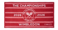 Ručník - osuška Wimbledon THE CHAMPIONSHIP 2026 strawberry/pink