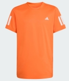 Chlapecké tričko Adidas Club Tennis 3-Stripes Tee KB9760 oranžové