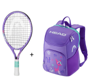 Tenisový set Head - Coco 17 + Kids Backpack 2026 Tenisový set Head - Coco 17 + Kids Backpack 2026