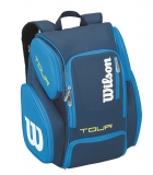 Tennisrucksack Wilson Tour V Backpack Large blau Tennisrucksack Wilson Tour V Backpack Large blau