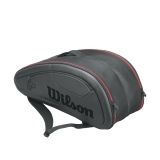 Tennistasche Wilson Federer DNA 12 PK schwarz Tennistasche Wilson Federer DNA 12 PK schwarz