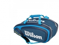 Tennisbag Wilson Tour V 9 Pack blau Tennisbag Wilson Tour V 9 Pack blau