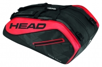 Tennistasche Head TOUR TEAM 12R Monstercombi schwarz-rot Tennistasche Head TOUR TEAM 12R Monstercombi schwarz-rot