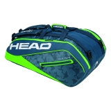 Tennistasche Head TOUR TEAM 12R Monstercombi 2018 navy-green Tennistasche Head TOUR TEAM 12R Monstercombi 2018 navy-green