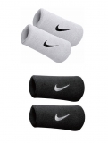Tenisové potítko Nike Swoosh Wristbands Doublewide Tenisové potítko Nike Swoosh Wristbands Doublewide
