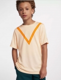 Dětské tenisové tričko Nike RF Dri-FIT RF AQ0326-838 oranžová