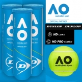 Tenisové míče Dunlop AUSTRALIAN OPEN 4 v doze