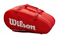 Tennistasche Wilson SUPER TOUR 3 COMP rot Tennistasche Wilson SUPER TOUR 3 COMP rot