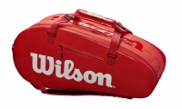 Tennistasche Wilson SUPER TOUR 2 Comp rot Tennistasche Wilson SUPER TOUR 2 Comp rot