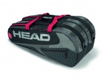 Tennistasche Head Elite 9R Supercombi 2019 schwarz Tennistasche Head Elite 9R Supercombi 2019 schwarz