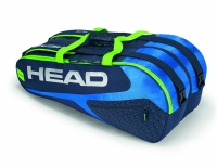 Tennistasche Head Elite 9R Supercombi 2019 blau Tennistasche Head Elite 9R Supercombi 2019 blau