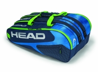 Tennistasche Head Elite 12R Monstercombi 2019 blau Tennistasche Head Elite 12R Monstercombi 2019 blau