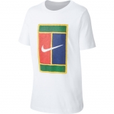 Dětské tréninkové tričko Nike Classic SS Crew CD9583-100 bílé