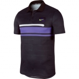 Tenisové tričko Nike COURT ADVANTAGE AT4158-045 černé Tenisové tričko Nike COURT ADVANTAGE AT4158-045 černé