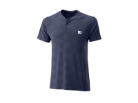 Tenisové tričko Wilson Power Seamless Henley T-Shirt WRA778803 Tenisové tričko Wilson Power Seamless Henley T-Shirt WRA778803