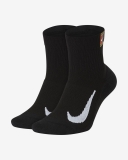 Tenisové ponožky Nike Multiplier Max Ankle Tennis Socks  CU1309-010 černé